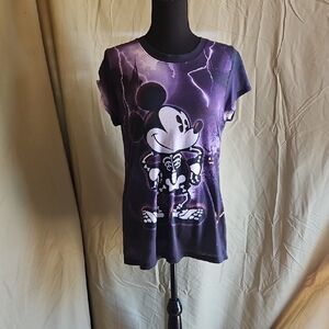 Disney Kids Purple Mickey Mouse T-Shirt